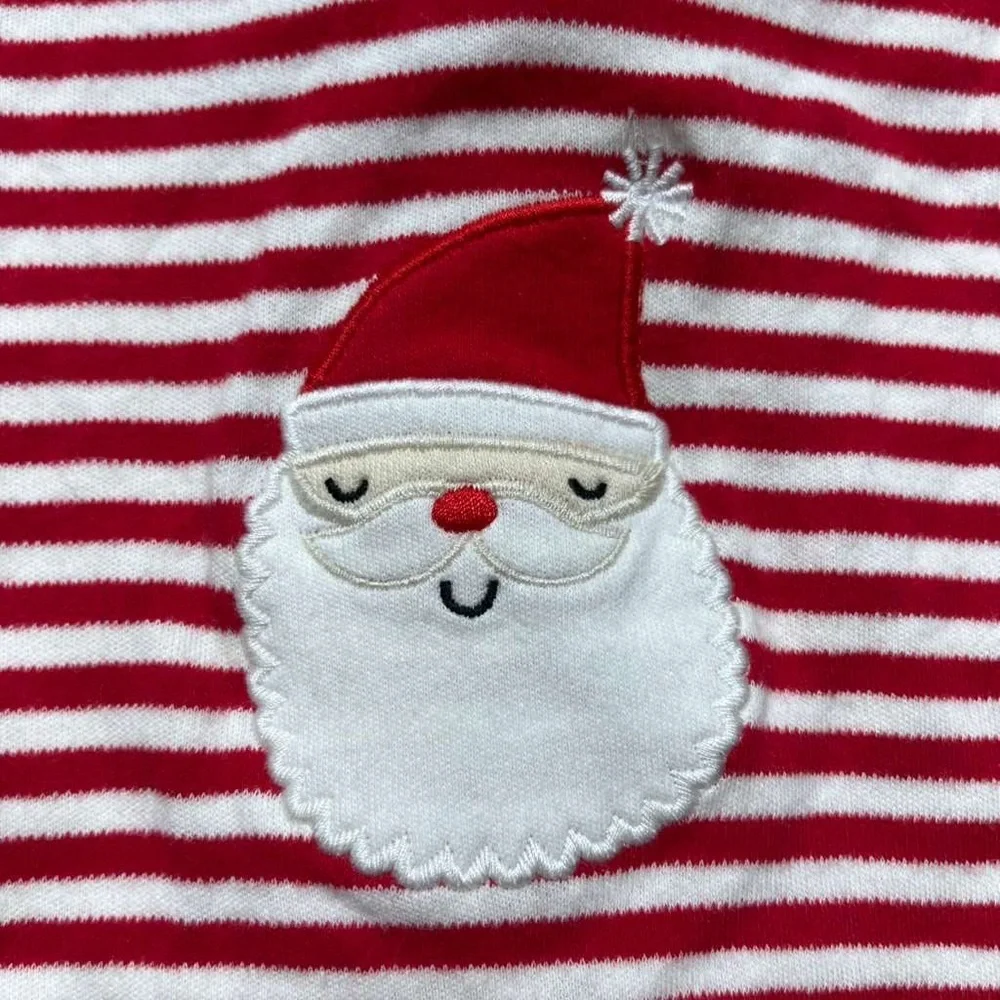 Carters Just One‎ You My First Christmas Striped Onesie With Santa Hat Size NB